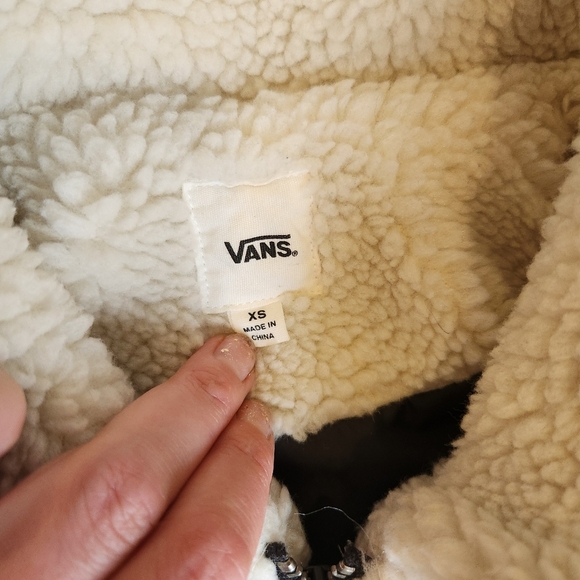 Vans Womens Snow Out Bone White Jacket Size XS-S - Picture 13 of 14